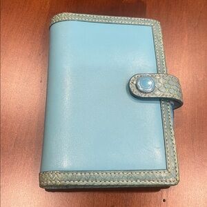 Coach Leather Planner